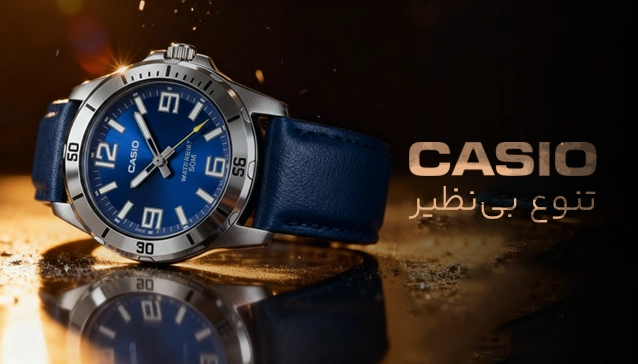 بنر ساعت کاسیو جنرال